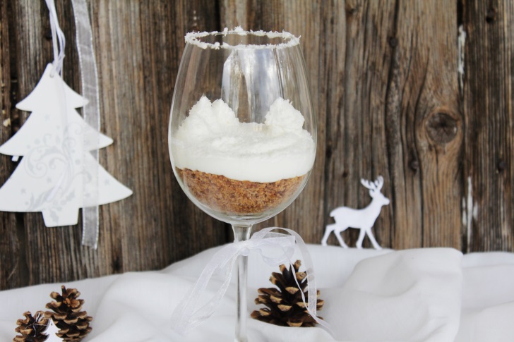 Zimska sladica v kozarčku