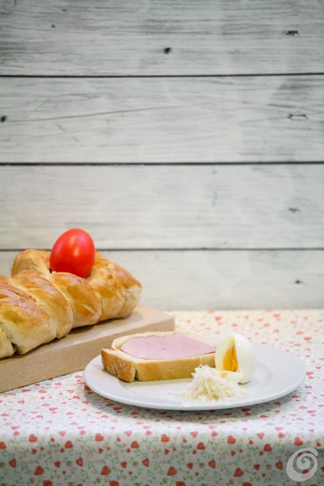 Šunka v kvašenem testu