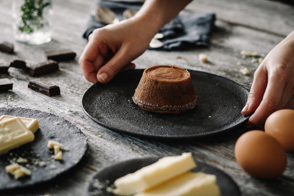 recept za čokoladno lava tortico